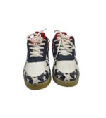 Adidasi dama 37, imitatie de piele, alb albastru - imagine 3