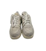 Adidasi barbati Lacoste, 43, piele, gri - imagine 3