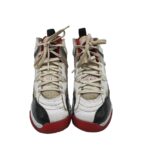 Adidasi barbati Jordan, 38, imitatie de piele, material textil, alb - imagine 3