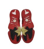 Adidasi barbati Jordan, 38, imitatie de piele, material textil, alb - imagine 5