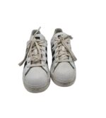 Adidasi dama Adidas, 36, piele, alb - imagine 3