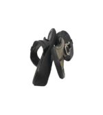 Saboti dama Unisa, 36, piele, negru - imagine 4