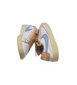 Tenisi dama Nike, 36, piele, alb albastru - imagine 4