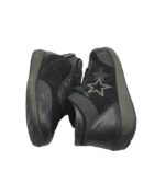 Adidasi dama Ara, 41, imitatie de piele, material textil, negru - imagine 4