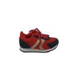 Adidasi copii Next, 30, piele intoarsa, material textil, rosu