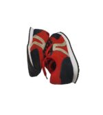 Adidasi copii Next, 30, piele intoarsa, material textil, rosu - imagine 4
