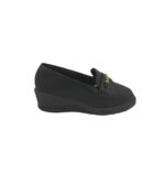 Pantofi dama Zone, 38, imitatie de piele, negru