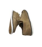 Mocasini barbati Tribord, 45, piele intoarsa, bej - imagine 4