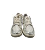 Adidasi dama Steve Madden, 38, imitatie de piele, alb gri - imagine 3