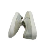 Espadrile dama 40, material textil, alb albastru - imagine 4