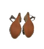 Sandale dama M&S, 37, imitatie de piele, gri - imagine 5