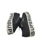 Tenisi dama Superga, 37, material textil, negru - imagine 4
