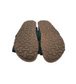 Saboti dama Peacocks, 36, material textil, verde - imagine 5