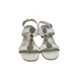 Sandale dama Graceland, 36, imitatie de piele, alb - imagine 3