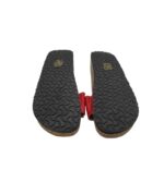 Saboti dama 41, piele, rosu - imagine 4