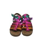 Sandale copii Next, 33, imitatie de piele, multicolor - imagine 3