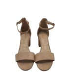 Sandale dama F&F, 38, material textil, bej - imagine 3