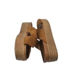 Saboti dama 38, material textil, maro - imagine 4