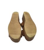 Saboti dama 38, material textil, maro - imagine 5