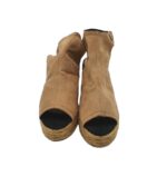 Sandale dama River Island, 40, material textil, maro - imagine 3