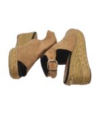 Sandale dama River Island, 40, material textil, maro - imagine 4