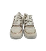 Adidasi dama 37, material textil, crem - imagine 3