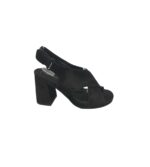 Sandale dama Next, 38, piele intoarsa, negru