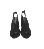 Sandale dama Next, 38, piele intoarsa, negru - imagine 4