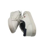 Tenisi barbati Levi'S, 44, imitatie de piele, alb - imagine 4