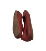 Balerini dama Clarks, 38, piele, rosu - imagine 4