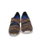 Espadrile dama 40, material textil, multicolor - imagine 3