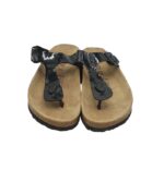 Saboti dama Esmara, 39, imitatie de piele, negru - imagine 3