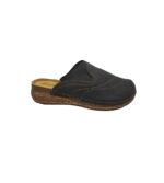 Saboti dama Inblu, 40, imitatie de piele, negru