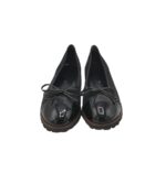 Balerini dama Gabor, 39, imitatie de piele, piele intoarsa, negru - imagine 3