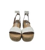 Sandale dama Steve Madden, 38, piele, alb - imagine 4
