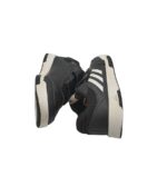 Adidasi copii Adidas, 33, imitatie de piele, material textil, negru - imagine 4