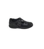 Pantofi copii Clarks, 32, piele, negru