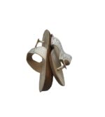 Saboti dama Blue Fin, 40, imitatie de piele, alb - imagine 4