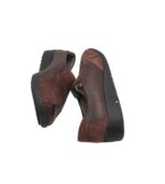 Pantofi dama Ara, 38, piele intoarsa, piele, maro - imagine 4