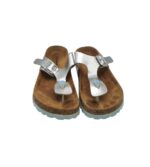 Saboti dama Graceland, 39, imitatie de piele, gri - imagine 5