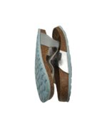 Saboti dama Graceland, 39, imitatie de piele, gri - imagine 3