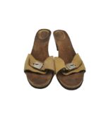 Saboti dama Scholl, 41, piele intoarsa, maro - imagine 3