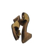 Saboti dama Scholl, 41, piele intoarsa, maro - imagine 4