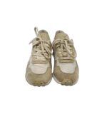 Adidasi copii Veja, 34, material textil, piele intoarsa, alb bej - imagine 3