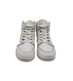 Adidasi dama Jordan, 38, imitatie de piele, piele, alb - imagine 3