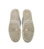 Adidasi dama Jordan, 38, imitatie de piele, piele, alb - imagine 5