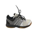 Adidasi barbati Adidas  41, imitatie de piele, material textil, negru alb