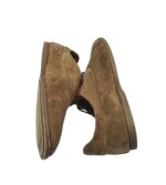 Pantofi dama Zara, 42, piele intoarsa, maro - imagine 4