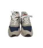 Adidasi barbati New Balance, 41, piele intoarsa, material textil, gri - imagine 3