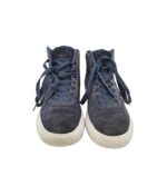 Tenisi barbati Nike, 40, piele intoarsa, albastru - imagine 3